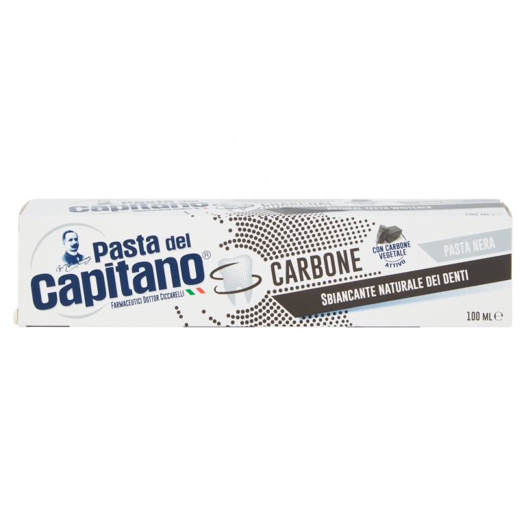 DENT.PASTA DEL CAPITANO ML.100 CARBONE            