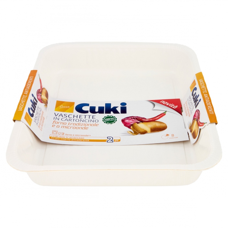 VASCH.CUKI CARTONCINO C/C PZ.2 RC98 8PORZ.        
