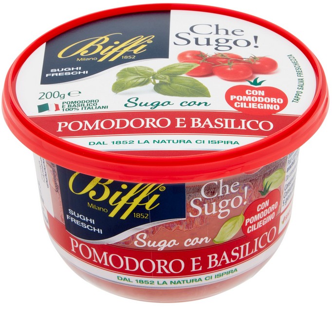 SUGO FRESCO POMODORO BASILICO BIFFI GR.200        