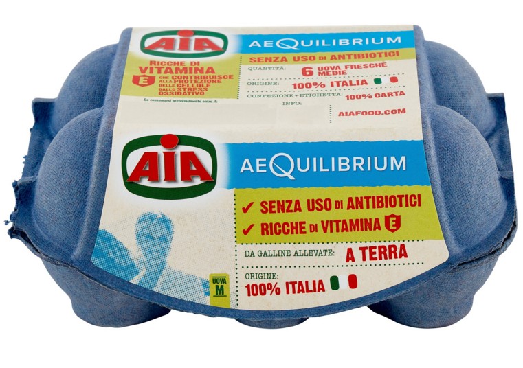 UOVA AIA AEQUILIBRIUM TERRA VT.E NO-ANTIBIOTICI X6