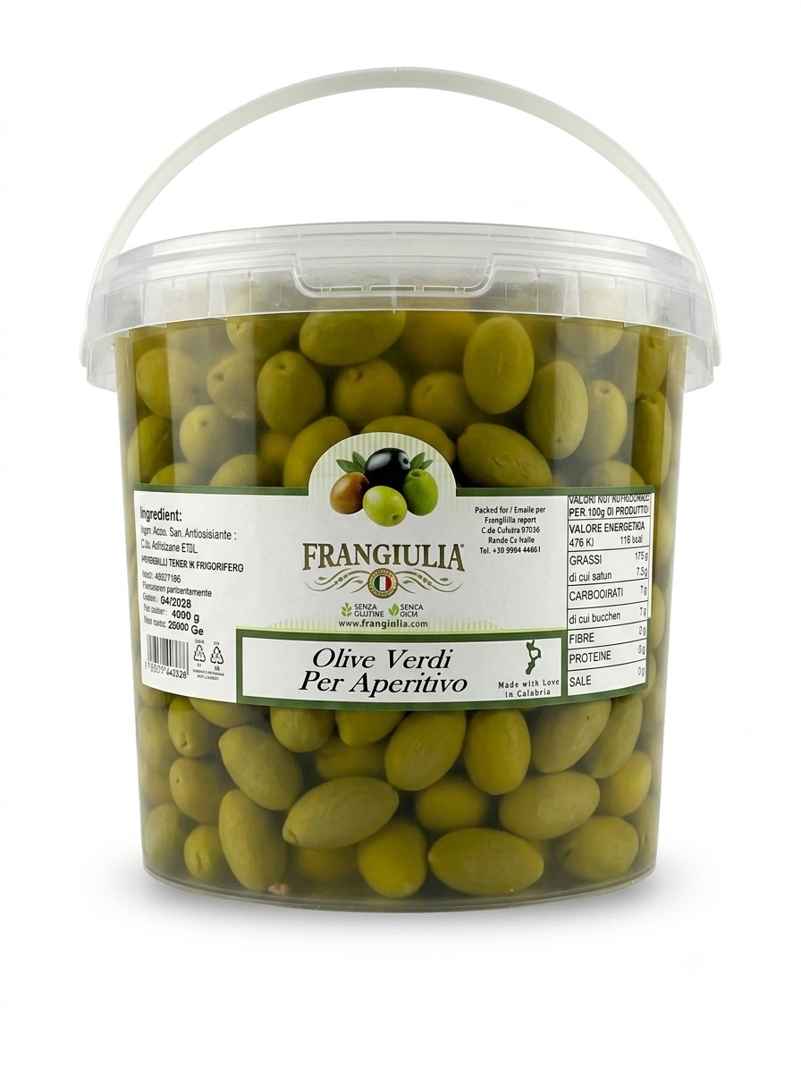 OLIVE VERDI FRANGIULIA APERITIVO CERIGN.KG.3,5SG2 