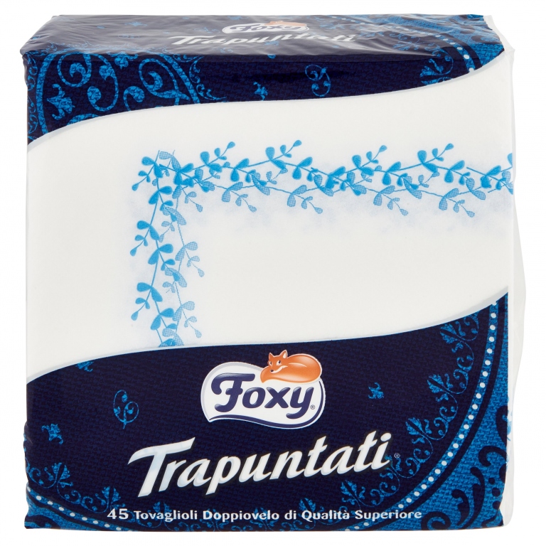 TOV.FOXY TRAPUNTATI 45PZ. 40X40 2 VELI            