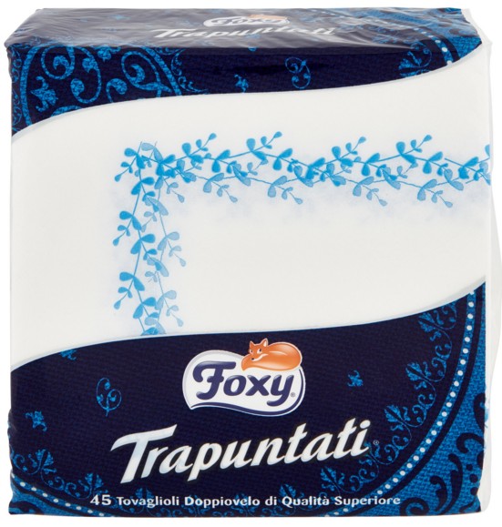 TOV.FOXY TRAPUNTATI 45PZ. 40X40 2 VELI            