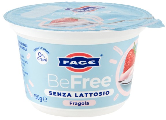 YOGURT FAGE BEFREE FRAGOLA SENZA LATTOSIO GR.150  