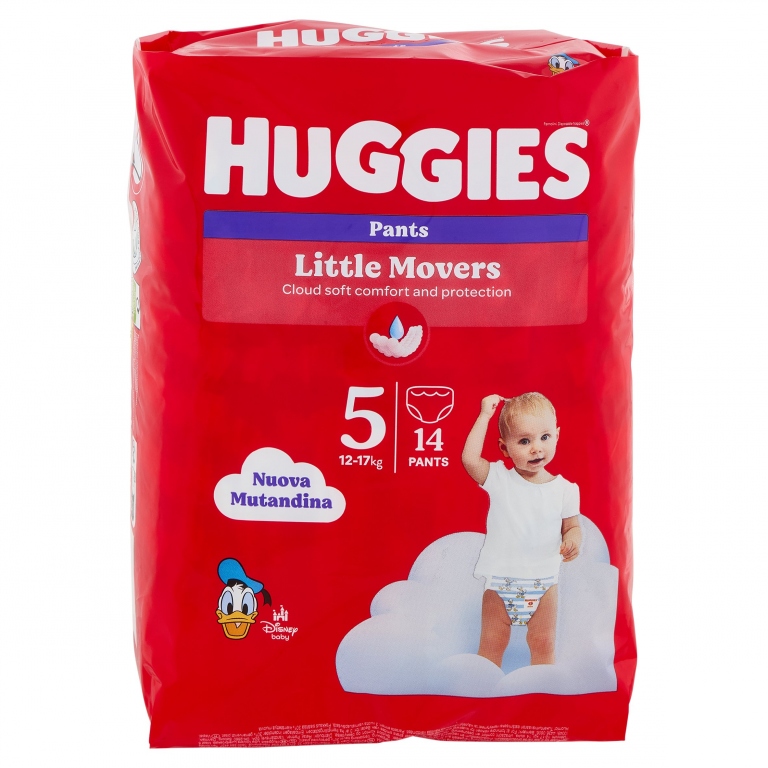 PANN.HUGGIES MUTANDINA MIS.5  12-18 14PZ          