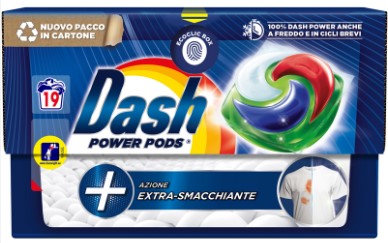 DASH ECODOSI PODS POWER EXTRA SMACCHIANTE PZ.19   