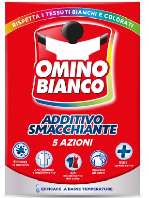 OMINO BIANCO ADDITIVO SMACCHIANTE 5AZIONI GR.500  