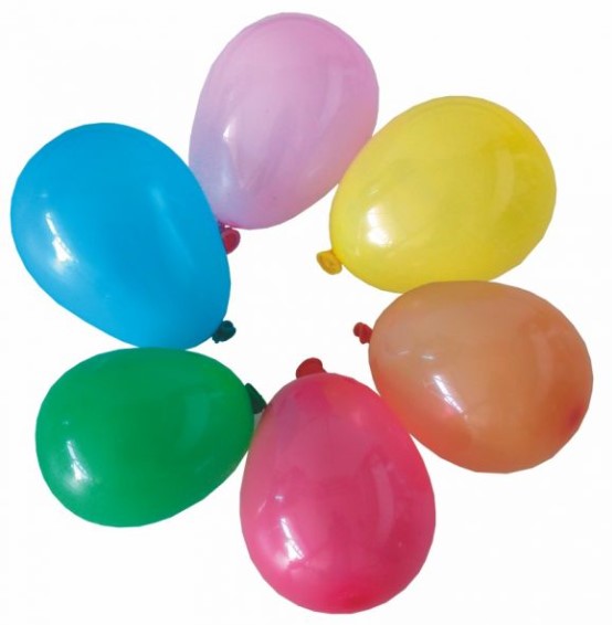 PALLONCINI ACQUA 30PZ IN BUSTA 14CM.              