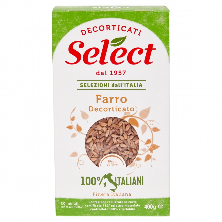 FARRO DECORTICATO SELECT AST.GR.400               
