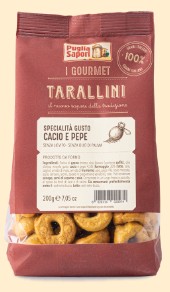 TARALLINI CACIO&PEPE GOURMET PUGLIA SAPORI G200   