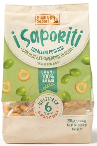 TARALLINI OLIO EVO PUGLIA SAPORI MPK10X40GR.      