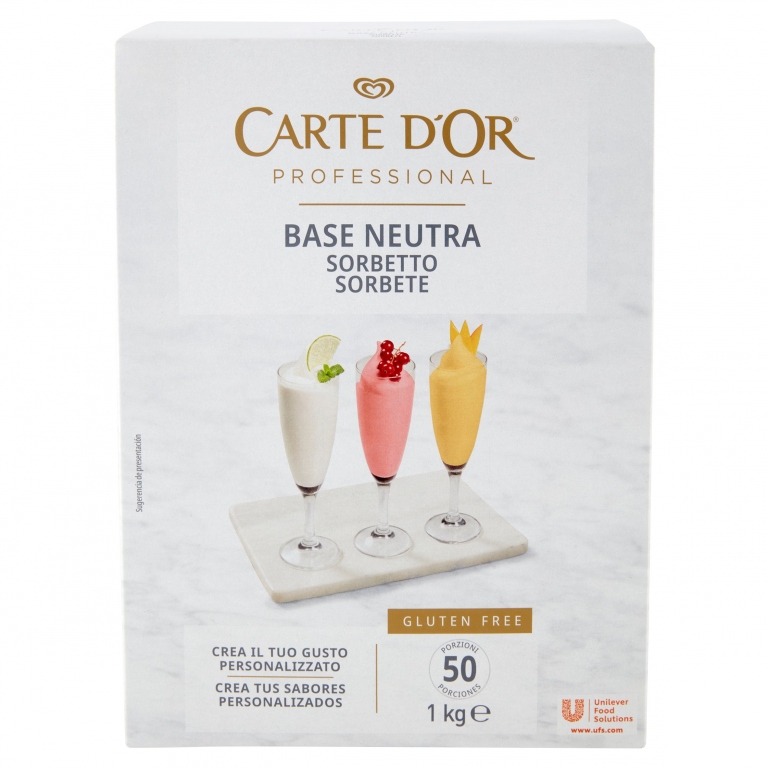 CARTE D'OR BASE NEUTRA SORBETTO KG1               