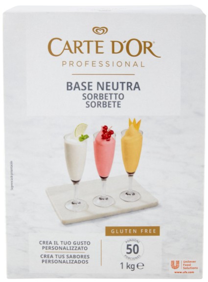 CARTE D'OR BASE NEUTRA SORBETTO KG1               