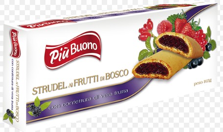 PIU'BUONO STRUDEL FRUTTI GR.165                   