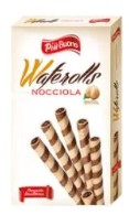 PIU'BUONO WAFER ROLLS NOCCIOLE GR.150             