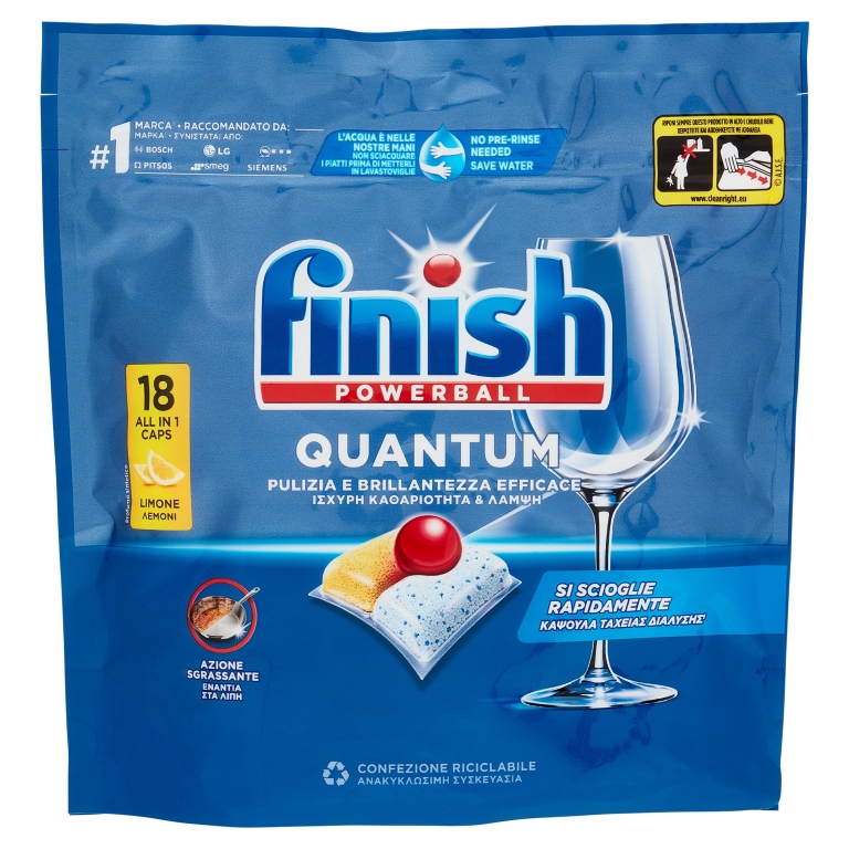 FINISH QUANTUM TABS PZ.18 LEMON                   