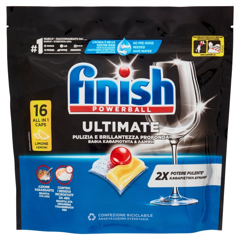 FINISH QUANTUM ULTIMATE TABS PZ.16 LEMON          