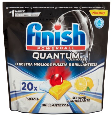 FINISH QUANTUM ULTIMATE PLUS TABS PZ.14 LEMON     