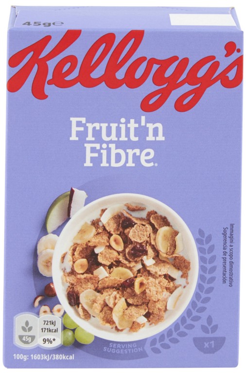 KELLOGG'S FRUIT'N FIBRE MONO FS GR.45             