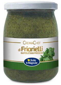 CREMA DI FRIARIELLO GR. 530 VETRO 'O SOLE E NAPU  