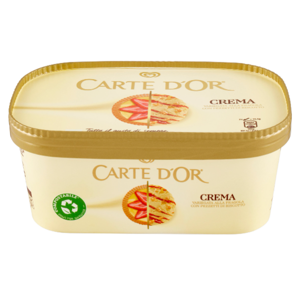 CARTE D'OR CREMA FRAGOLA FROLLA ALGIDA G500       