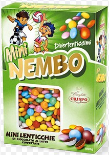 CONFETTI CRISPO MINI NEMBO KG.1                   