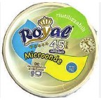 PIATTI ROYAL FONDI PZ.25 RIUTILIZZABILI           