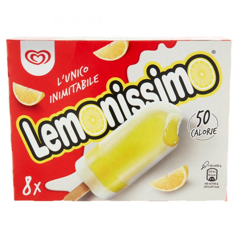 LEMONISSIMO ALGIDA X8                             