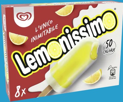 LEMONISSIMO ALGIDA X8                             