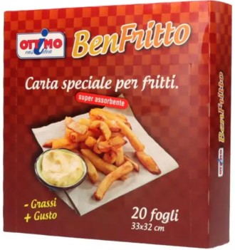 CARTA FRITTI OTTIMO BENFRITTO PZ.20 33X32         