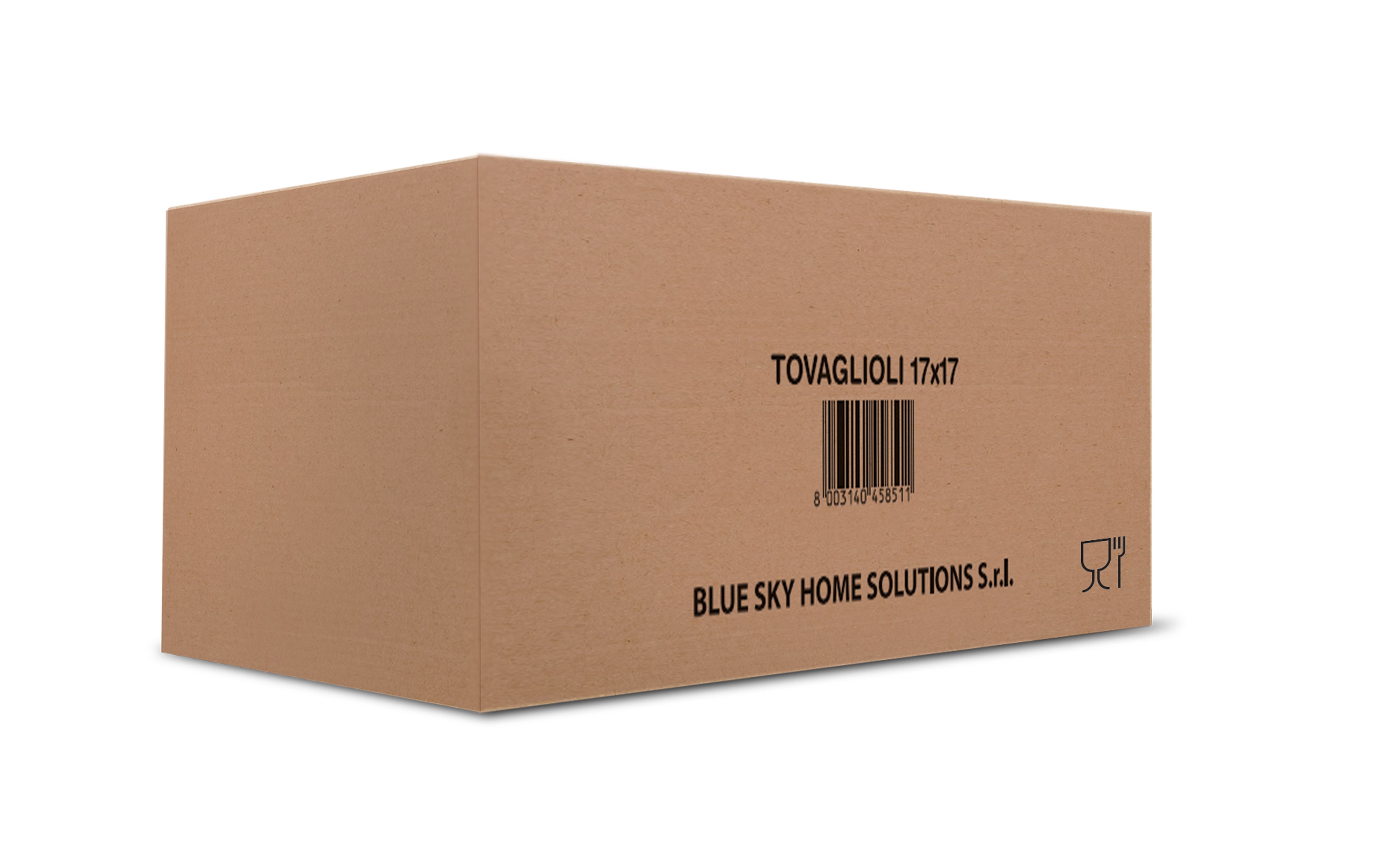 TOVAGLIOLI BAR 17X17 SOFFICE X1500 PZ             