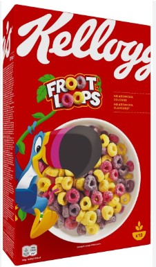 KELLOGG'S FROOT LOOPS GR.375                      