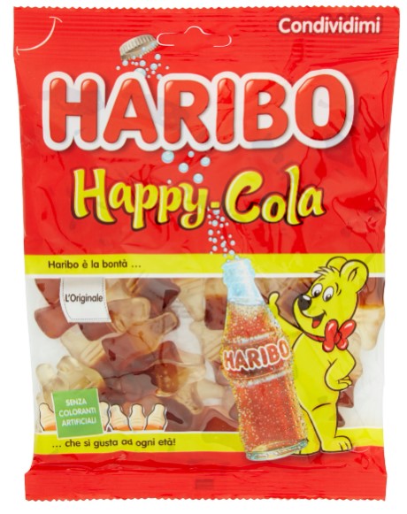 CARAMELLE HARIBO HAPPY COLA GR.265                