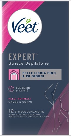 DEPILAT.VEET STRISCE CORPO PELLI NORMALI PZ.12 EXP