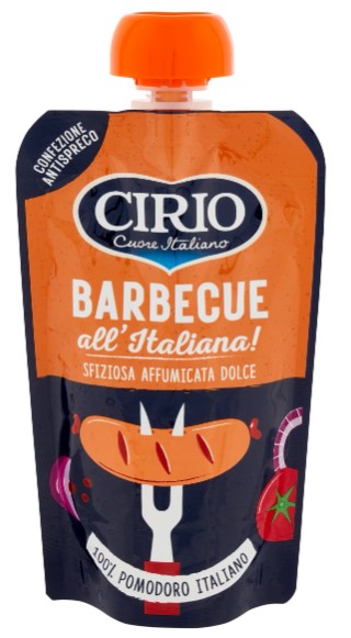 SALSA CIRIO BARBECUE GR.160 DOYPACK               