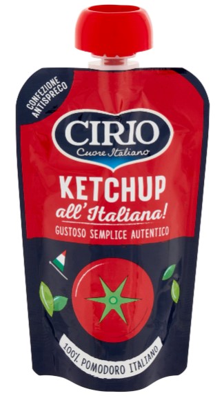 SALSA CIRIO KETCHUP GR.160 DOYPACK                