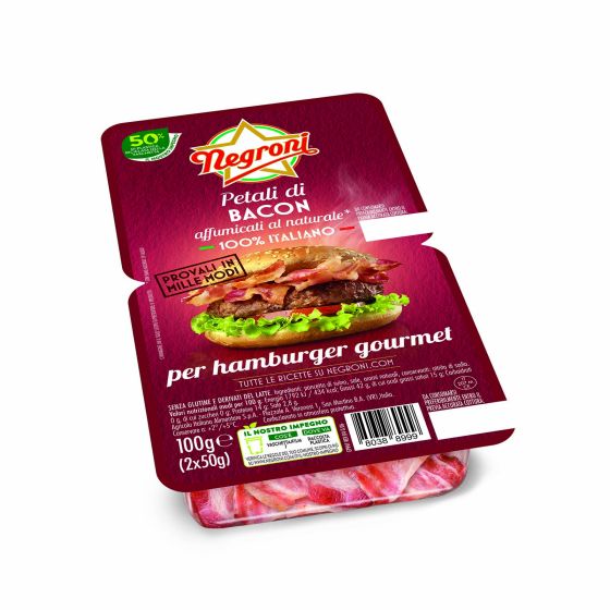 PETALI NEGRONI BACON GR.50X2                      