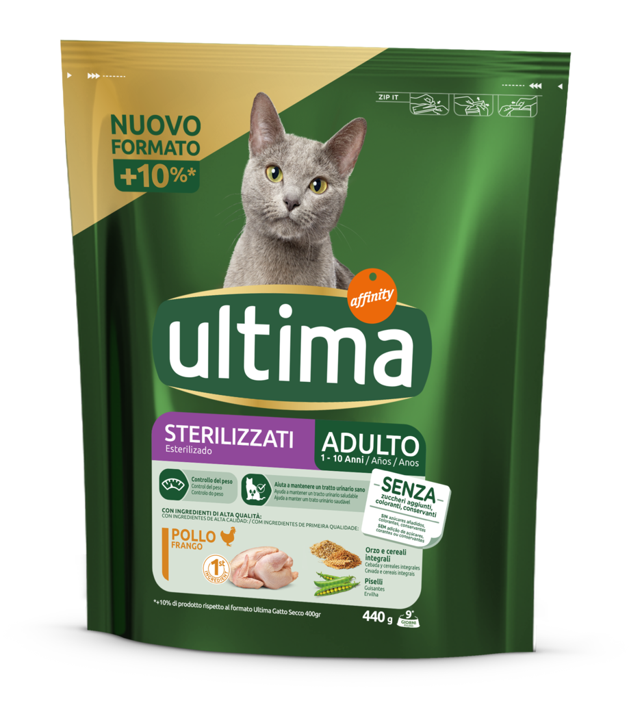 ULTIMA GATTO STERILIZZATI POLLO GR.440            