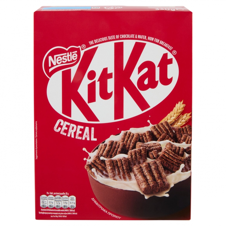 KIT KAT NESTLE'CEREALI GR.330                     