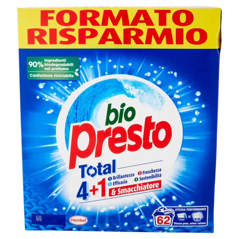 FUSTONE BIO PRESTO 62 MISURINI                    