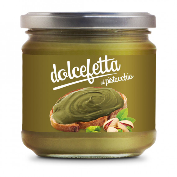 DOLCEFETTA CREMA PISTACCHIO GR.180 VASO           
