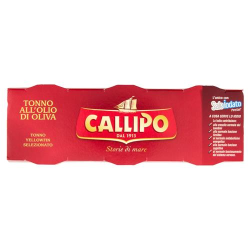 TONNO CALLIPO O.O. GR.70X3 STRAPPO                