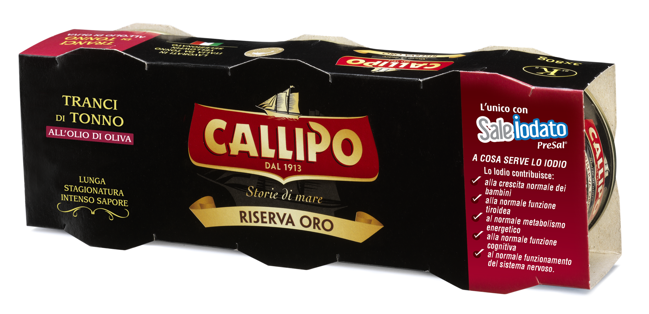 TONNO CALLIPO O.O. GR.70X3 STRAPPO                