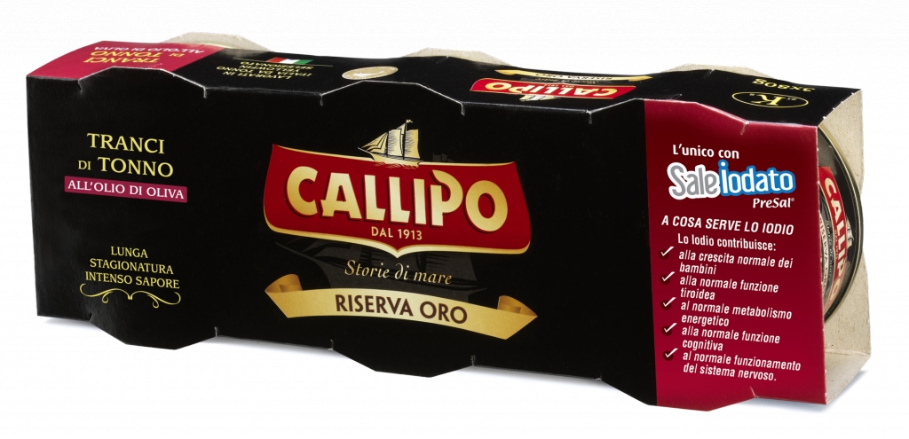 TONNO CALLIPO O.O. GR.70X3 STRAPPO                