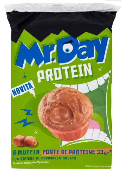 MUFFIN MR DAY PROTEIN CARAMELLO GR.252            