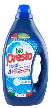 DET.LIQ.LAV.BIO PRESTO CLASSICO 25 LAVAGGI        