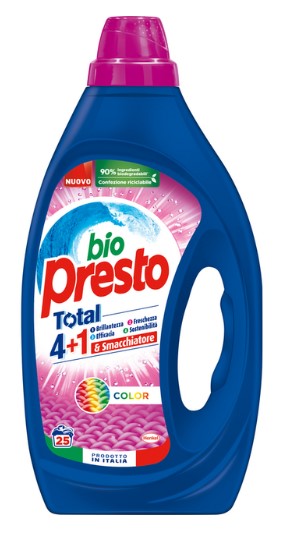 DET.LIQ.LAV.BIO PRESTO COLOR 25 LAVAGGI           