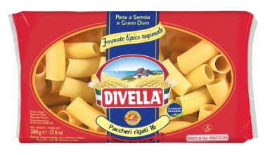 PASTA DIVELLA N.16 PACCHERI RIG. GR.500           