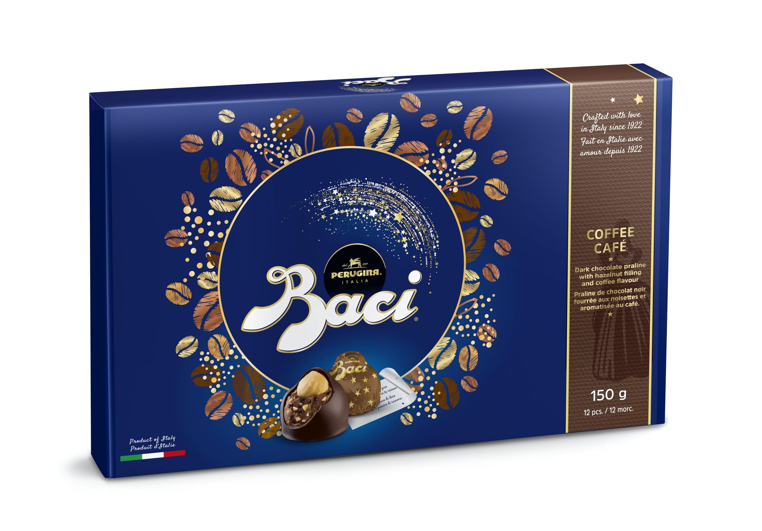 BACI PERUG.CAFFE'SCATOLA GR150 T13,00             