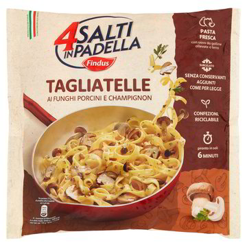 TAGLIATELLE FUNGHI FINDUS G550                    